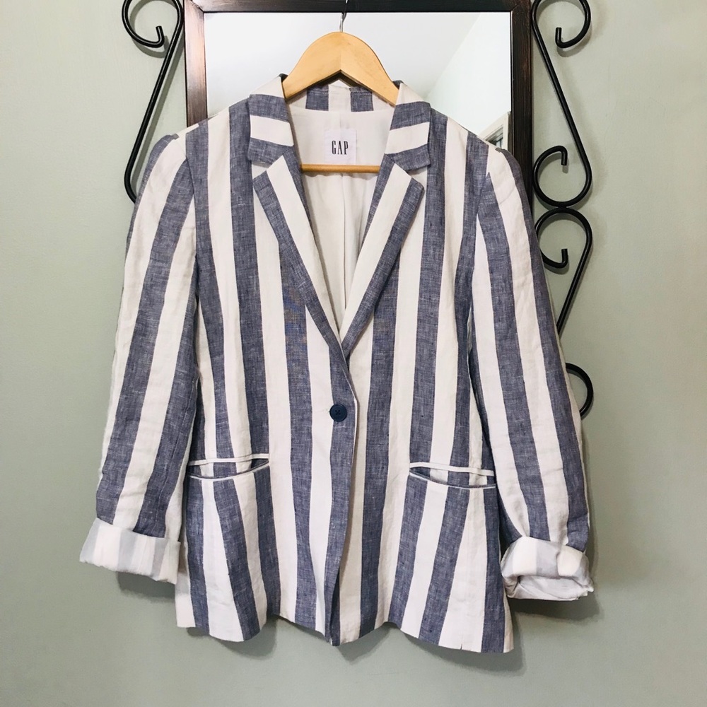 Linen Blazer - Picture 4 of 8